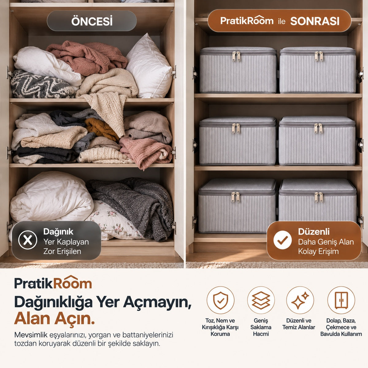 Çok Amaçlı Baza Altı, Çekyat Ve Dolap Organizeri