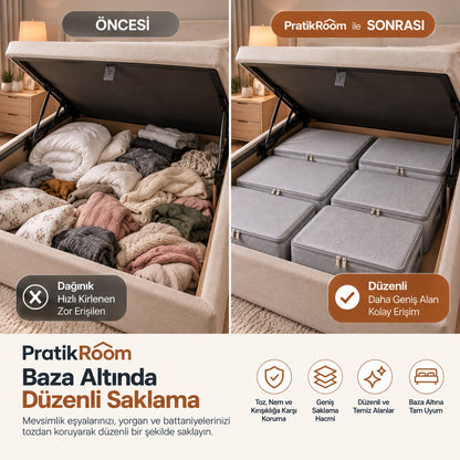 Çok Amaçlı Baza Altı, Çekyat Ve Dolap Organizeri